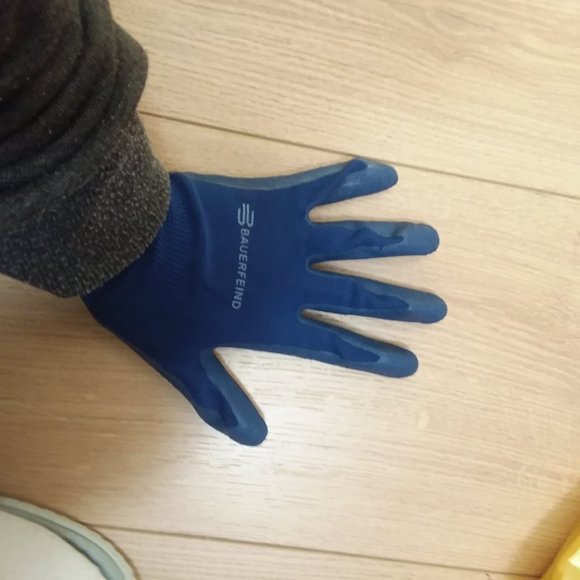 Bauerfeind Donning Gloves Size S Blue for Compression Socks - Picture 2 of 4